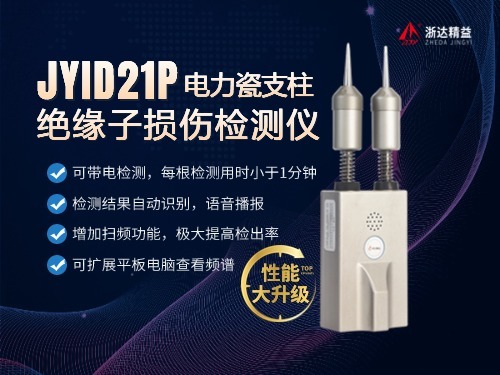 亞洲JYID21P電力瓷支柱絕緣子損傷檢測儀